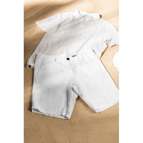 Polo en lin homme thumbnail 14