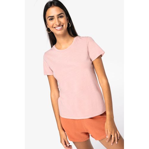 T-shirt écoresponsable délavé femme - 1