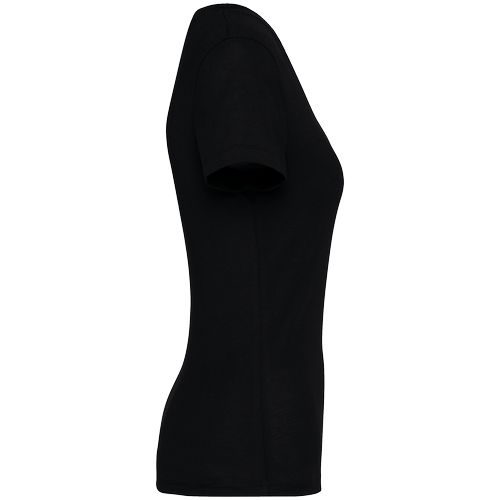 T-shirt écoresponsable col V femme - 8