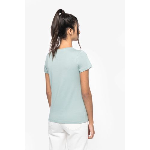 T-shirt écoresponsable col V femme - 3