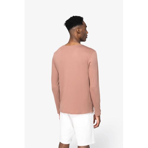 T-shirt écoresponsable délavé manches longues unisexe - 4