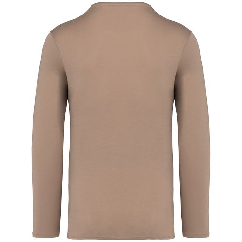 T-shirt écoresponsable délavé manches longues unisexe - 8