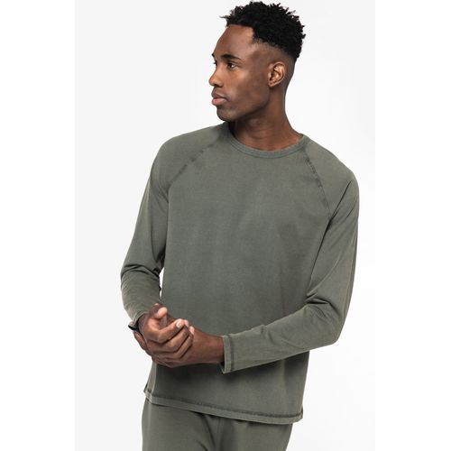 T-shirt écoresponsable raglan manches longues homme - 1