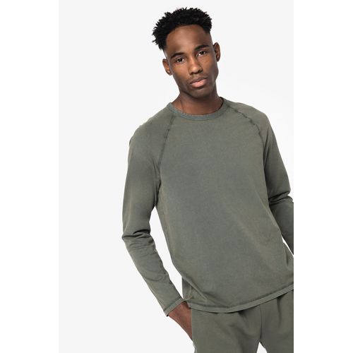T-shirt écoresponsable raglan manches longues homme - 2
