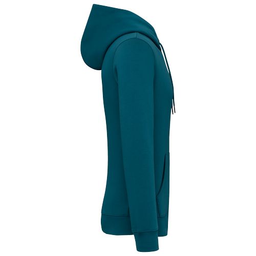Sweat-shirt écoresponsable zippé à capuche unisexe