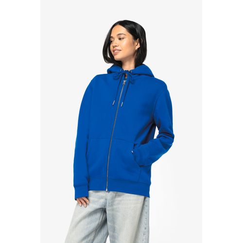 Sweat-shirt écoresponsable zippé à capuche unisexe - 4