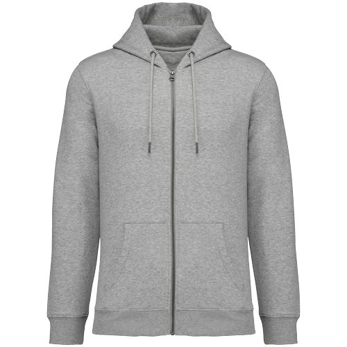 Sweat-shirt écoresponsable zippé à capuche unisexe