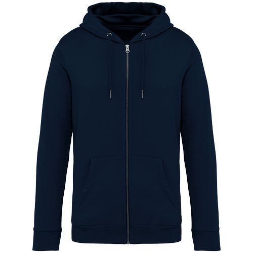 Sweat-shirt écoresponsable zippé à capuche unisexe