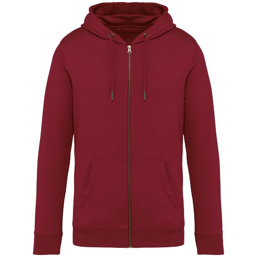 Sweat-shirt écoresponsable zippé à capuche unisexe