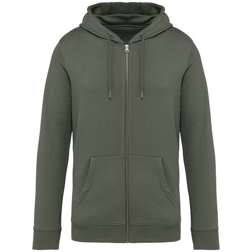 Sweat-shirt écoresponsable zippé à capuche unisexe