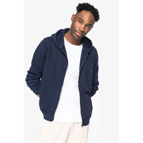 Sweat-shirt écoresponsable zippé à capuche unisexe - 10