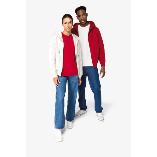 Sweat-shirt écoresponsable zippé à capuche unisexe - 2