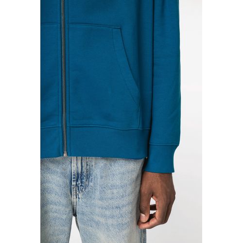 Sweat-shirt écoresponsable zippé à capuche unisexe - 8