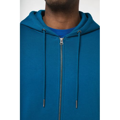 Sweat-shirt écoresponsable zippé à capuche unisexe - 7