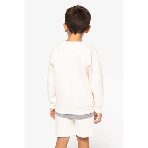 Sweat-shirt écoresponsable à col rond enfant thumbnail 4