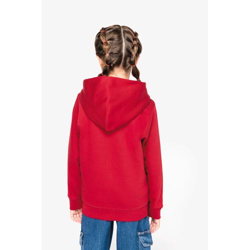 Sweat-shirt écoresponsable zippé à capuche enfant - 5
