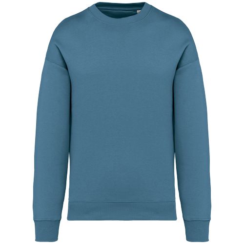 Sweat-shirt écoresponsable à col rond oversize unisexe - 12