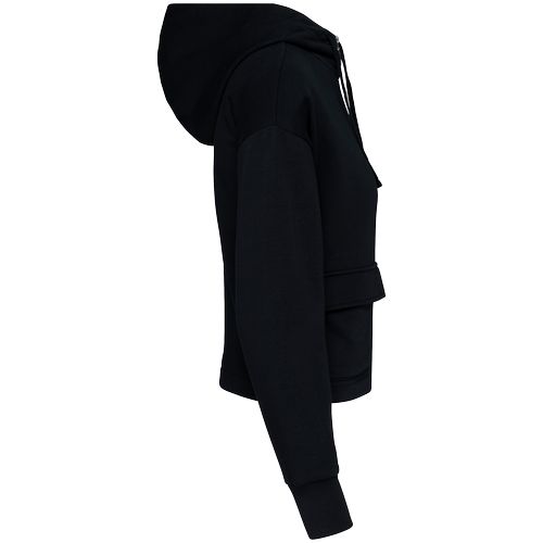 Sweat-shirt écoresponsable zippé à capuche French Terry femme - 11