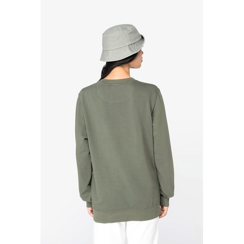 Sweat-shirt écoresponsable à col rond French Terry unisexe thumbnail 4