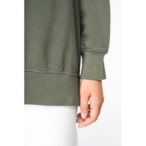 Sweat-shirt écoresponsable à col rond French Terry unisexe - 8