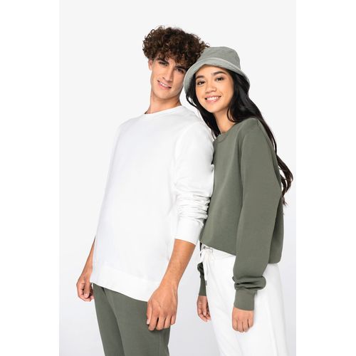 Sweat-shirt écoresponsable à col rond French Terry unisexe - 1