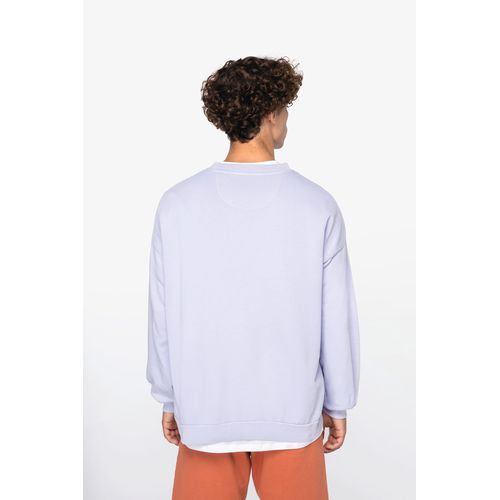 Sweat-shirt écoresponsable oversize French Terry unisexe - 4