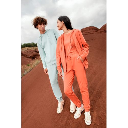 Sweat-shirt écoresponsable zippé à capuche French Terry unisexe - 5