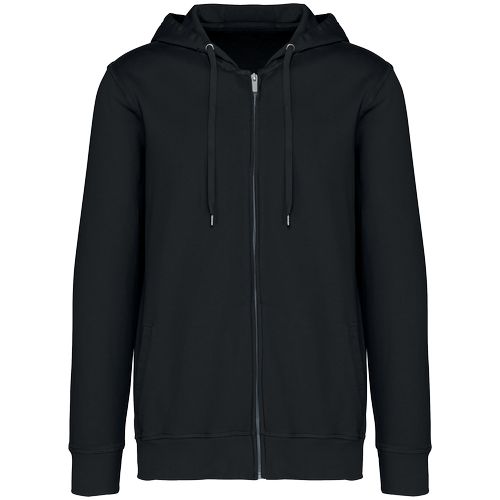 Sweat-shirt écoresponsable zippé à capuche French Terry unisexe - 9