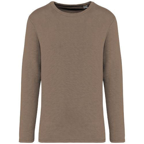 Sweat-shirt écoresponsable à col rond délavé French Terry unisexe - 10