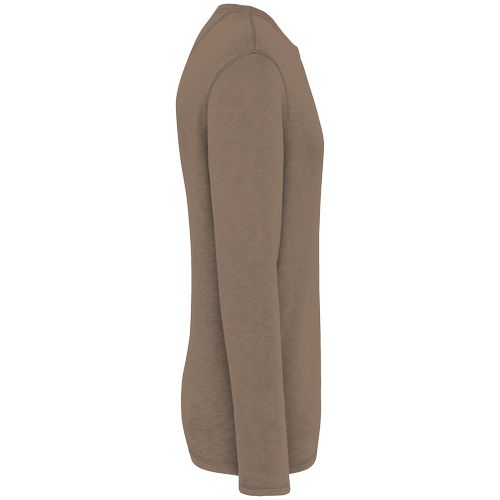 Sweat-shirt écoresponsable à col rond délavé French Terry unisexe - 11