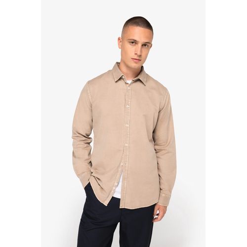 Chemise écoresponsable délavée homme - 1