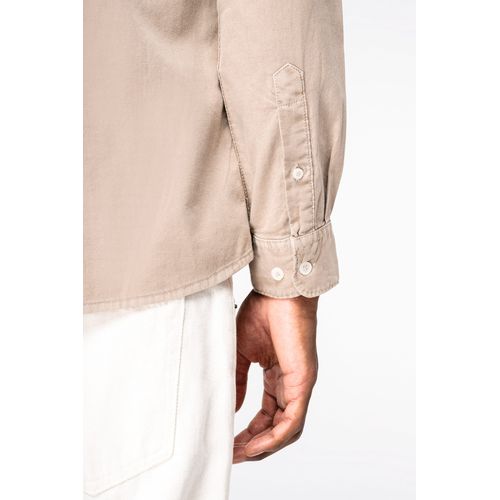 Chemise écoresponsable délavée homme - 4