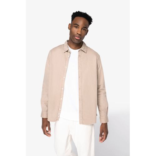 Chemise écoresponsable délavée homme - 1