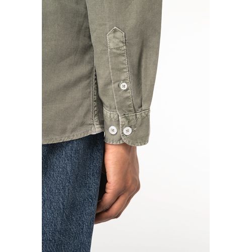 Chemise écoresponsable délavée femme - 10