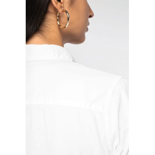 Chemise écoresponsable délavée femme - 4