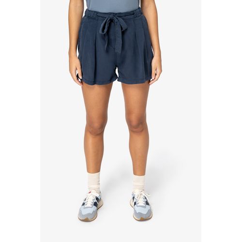 Short écoresponsable délavé en lyocell femme thumbnail 4