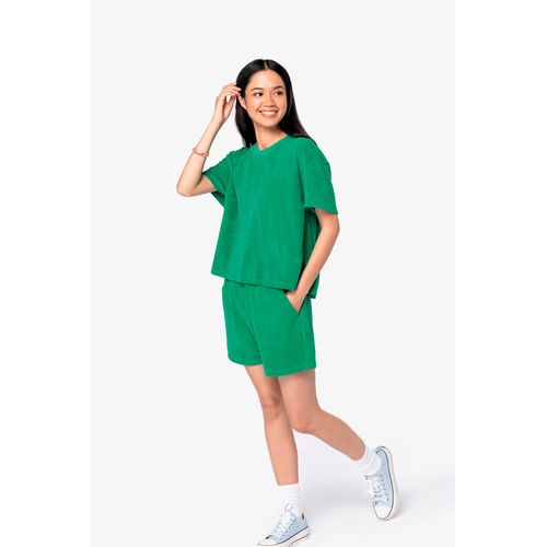 Short écoresponsable en éponge femme - 3