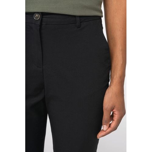 Pantalon chino 7/8 écoresponsable femme - 5