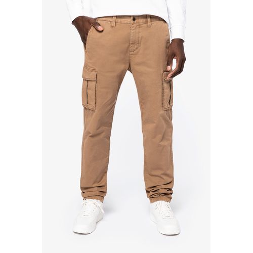 Pantalon cargo écoresponsable délavé homme - 1