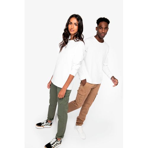 Pantalon cargo écoresponsable délavé femme - 5