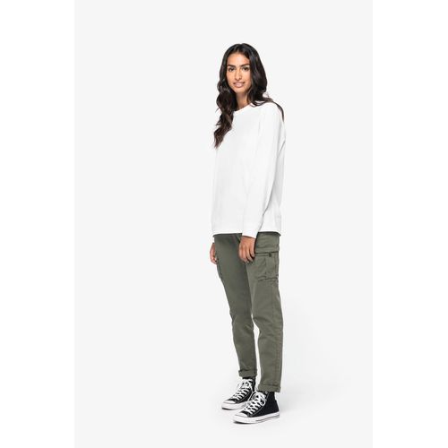 Pantalon cargo écoresponsable délavé femme - 3