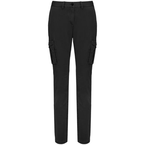 Pantalon cargo écoresponsable délavé femme - 11