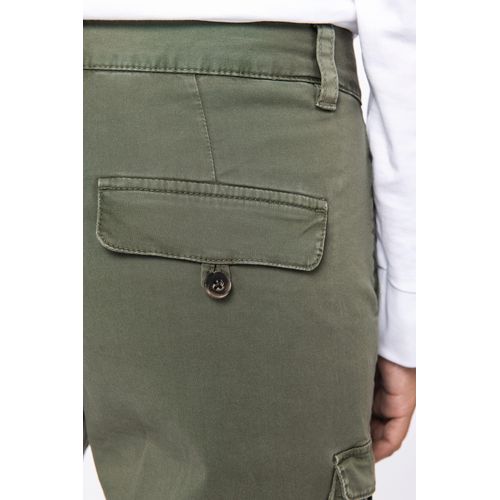 Pantalon cargo écoresponsable délavé femme - 10