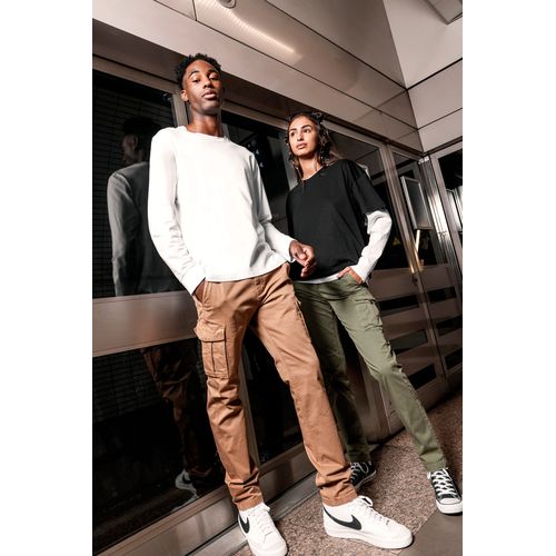 Pantalon cargo écoresponsable délavé femme - 6