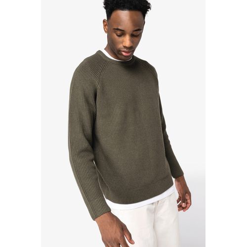 Pull écoresponsable à grosses mailles homme - 3