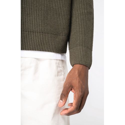 Pull écoresponsable à grosses mailles homme - 7