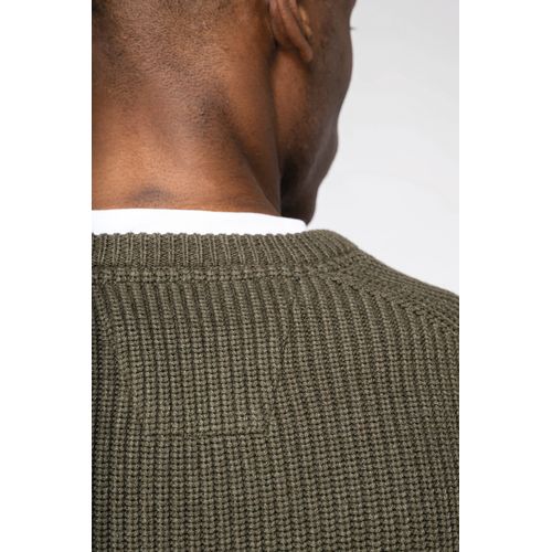 Pull écoresponsable à grosses mailles homme - 5