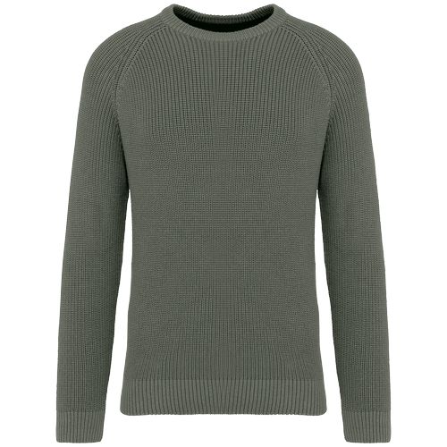 Pull écoresponsable à grosses mailles homme