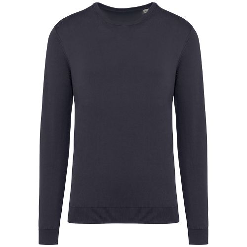 Pull écoresponsable délavé à col rond homme - 9