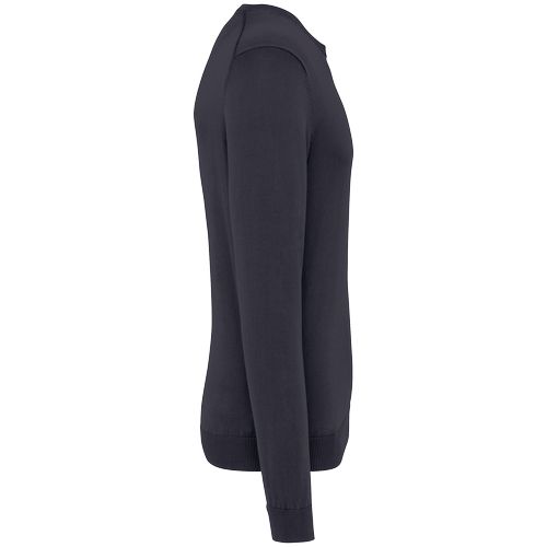 Pull écoresponsable délavé à col rond homme - 10